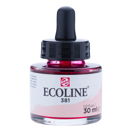 AQUARELA TALENS ECOLINE 30ML 381 PASTEL RED