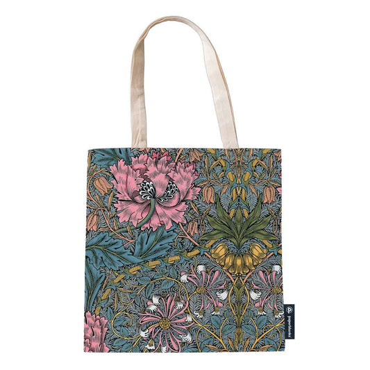 SACOLA CANVAS BAG PAPERBLANKS MORRIS PINK HONEYSUCKLE 9415-9