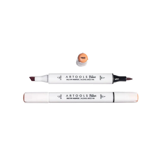 MARCADOR ARTOOLS PICTOM PONTA DUPLA HENNA (Y823)