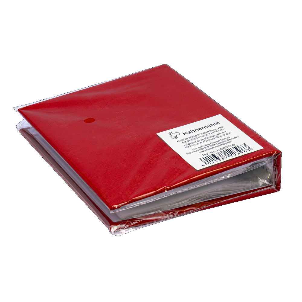 ALBUM DE FOTOS 10X15cm LINHO VERMELHO 20 FLS