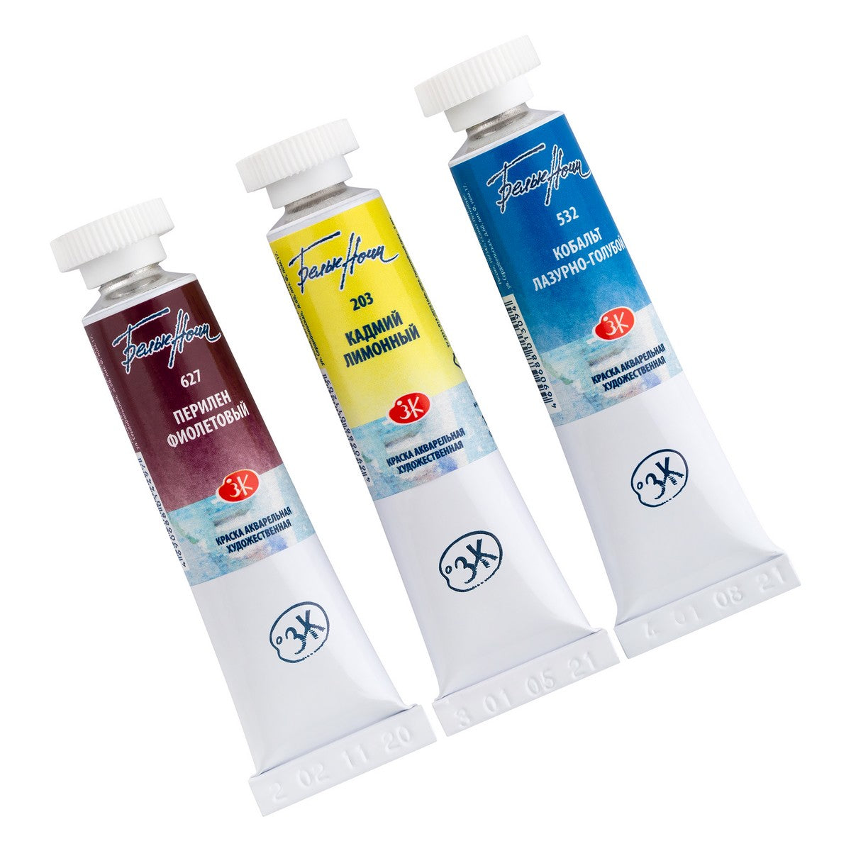 ESTOJO AQUARELA WHITE NIGHTS 03 TUBOS BOTANICA 10ML