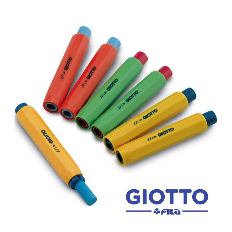 PORTA PASTEL (GIZ) GIOTTO 10MM PLASTICO UNIDADE