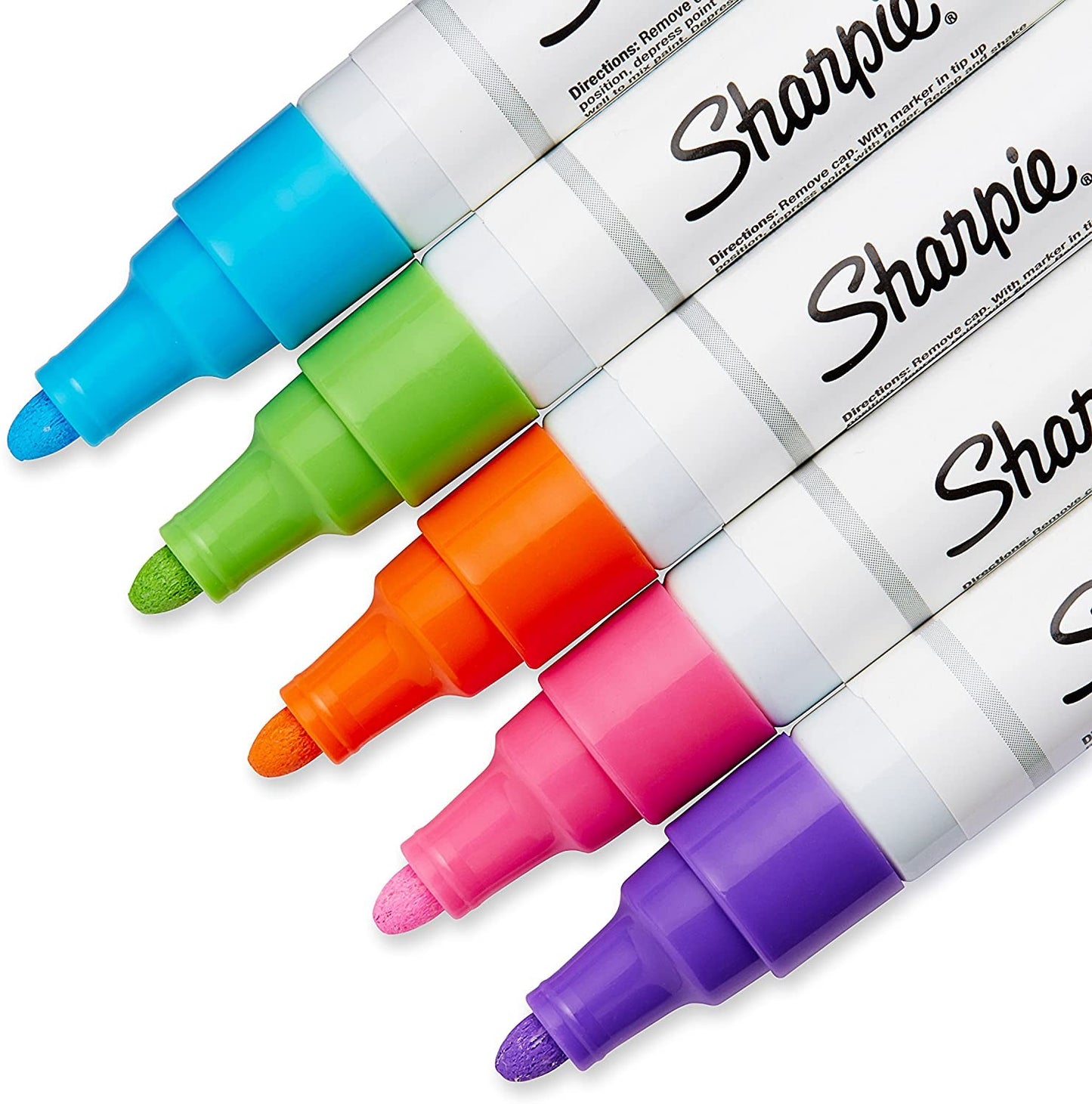 CANETA SHARPIE PAINT OIL BASED 05 CORES FASHION