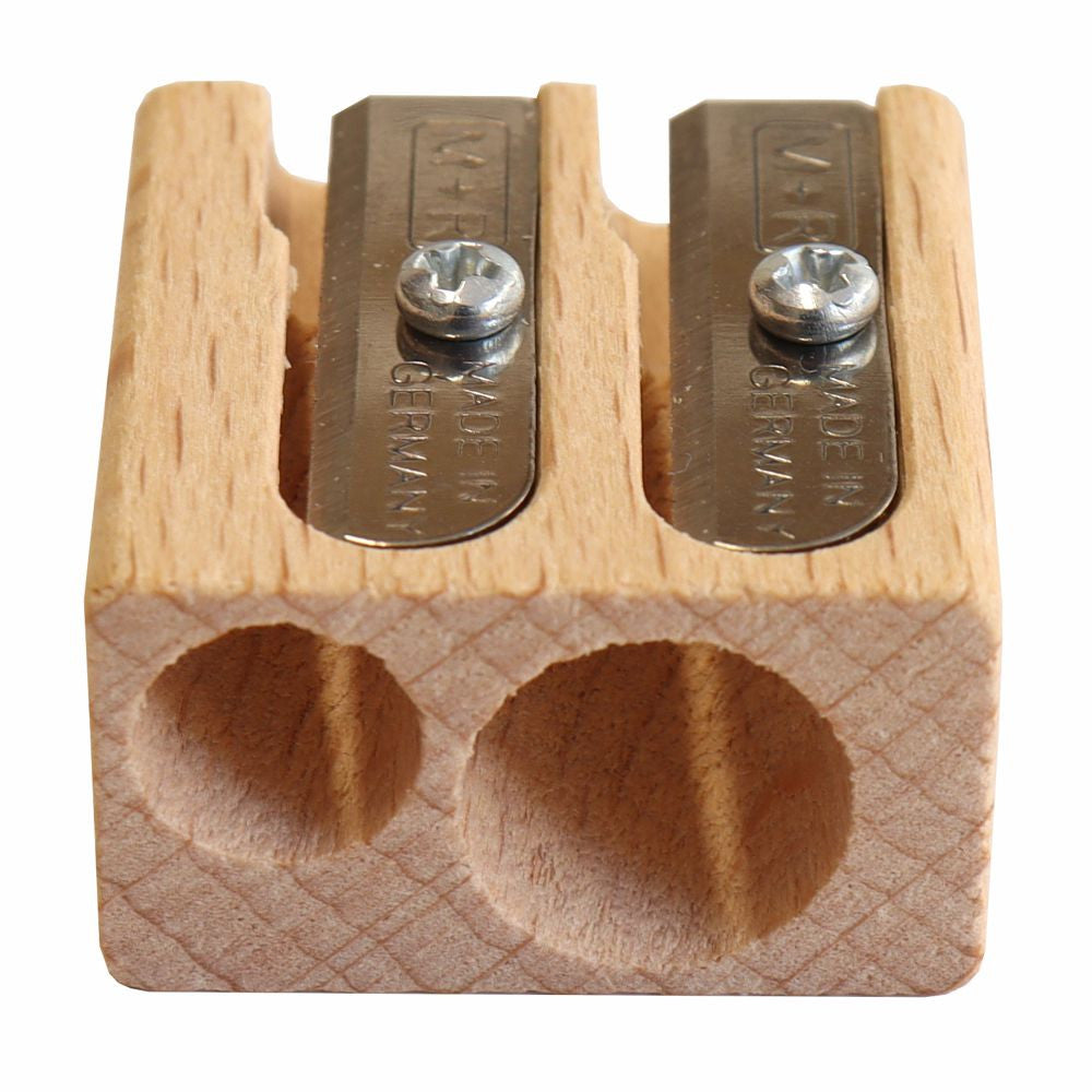 APONTADOR DUPLO M+R MADEIRA 411