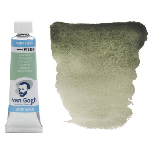 AQUARELA TALENS VAN GOGH 748 DAVY'S GREY 10ML