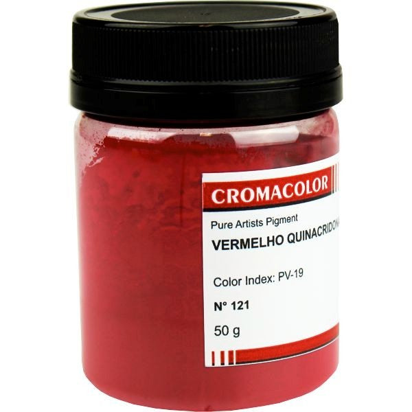 PIGMENTO PURO CROMACOLOR 121 RED QUINACRIDONE PV-19 50g