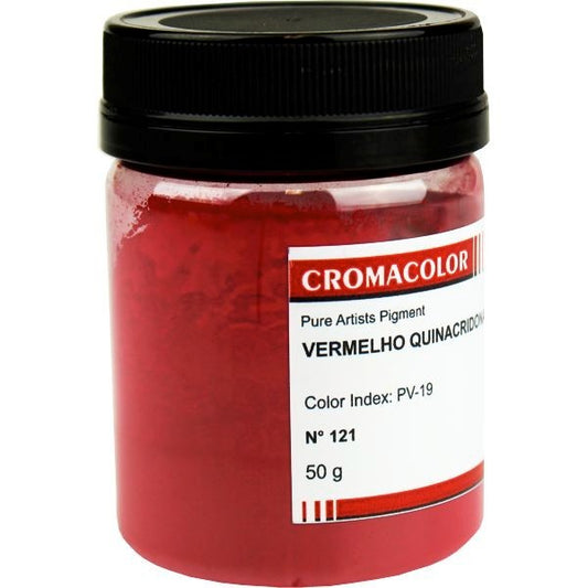 PIGMENTO PURO CROMACOLOR 121 RED QUINACRIDONE PV-19 50g