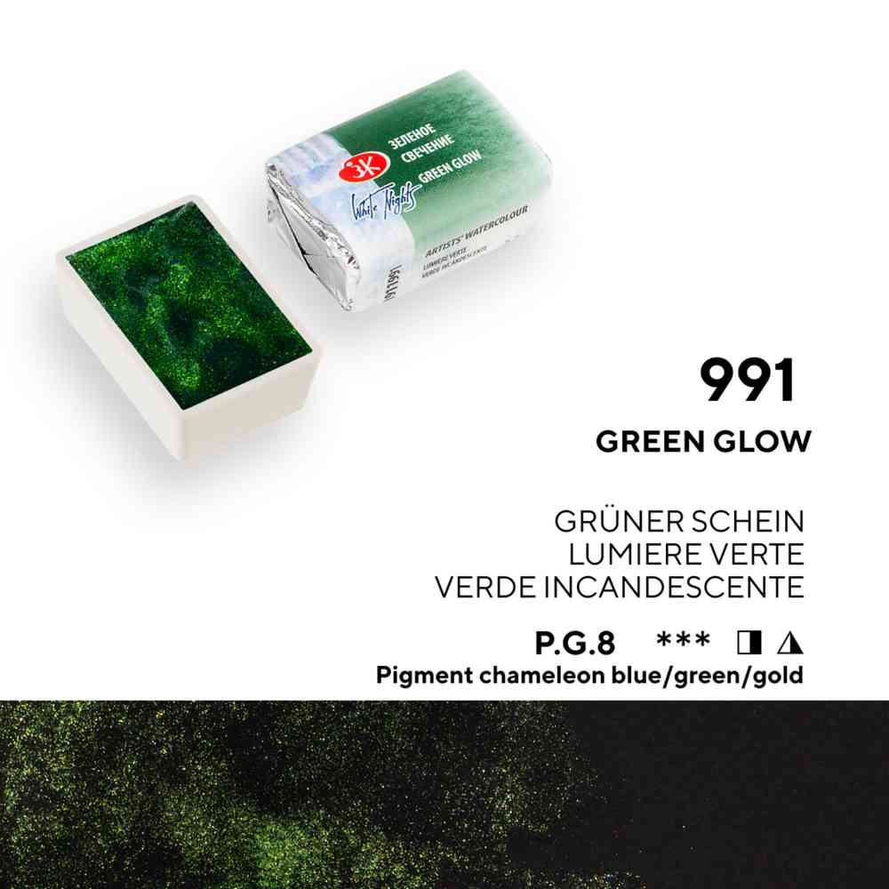 AQUARELA WHITE NIGHTS 991 CINTILANTE GREEN GLOW