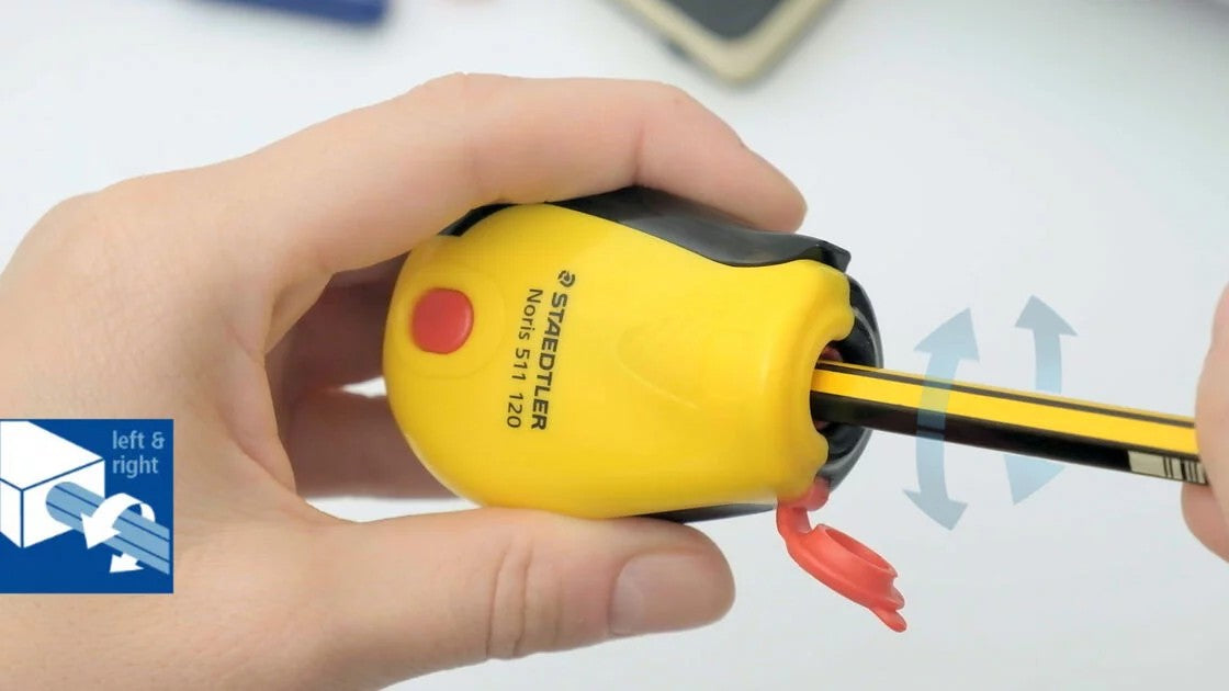 APONTADOR MONO STAEDTLER NORIS COM SISTEMA ANTIQUEBRA 511 120