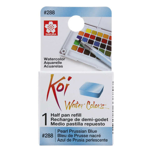 AQUARELA SAKURA KOI HALF PAN AZUL PRUSSIA PEROLA - 288