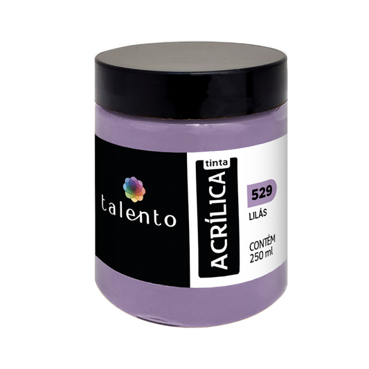 ACRILICA TALENTO 250ML 529 LILAS