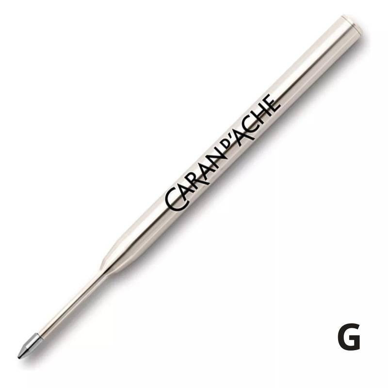 REFIL CANETA ESFEROGRAFICA CARAN D’ACHE 849 GOLIATH G PRETA