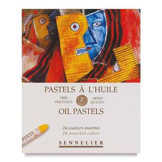 PASTEL OLEOSO SENNELIER 24 CORES