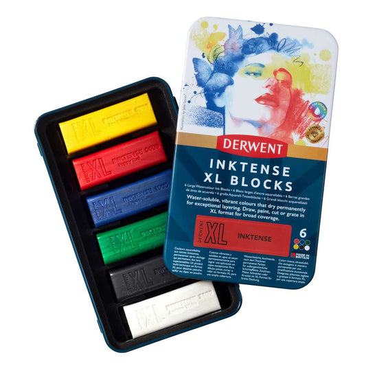 XL INKTENSE DERWENT COLORIDO ESTOJO C/ 06 CORES