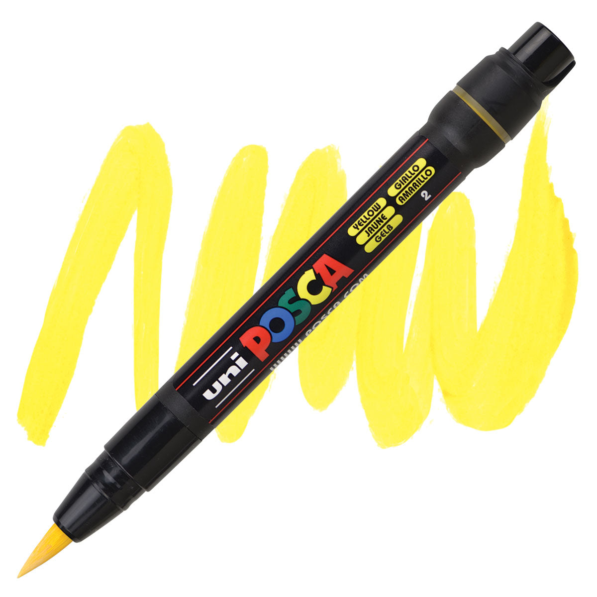 CANETA POSCA PCF-350 02 AMARELO