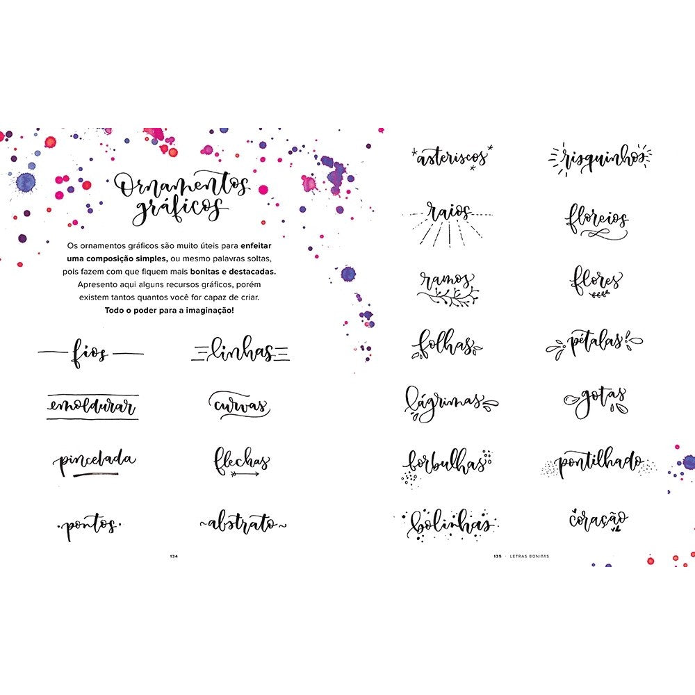 LIVRO "LETRAS BONITAS" THREE FEELINGS