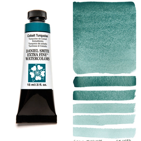 AQUARELA DANIEL SMITH 05ml EXTRA FINE Cobalt Turquoise 029