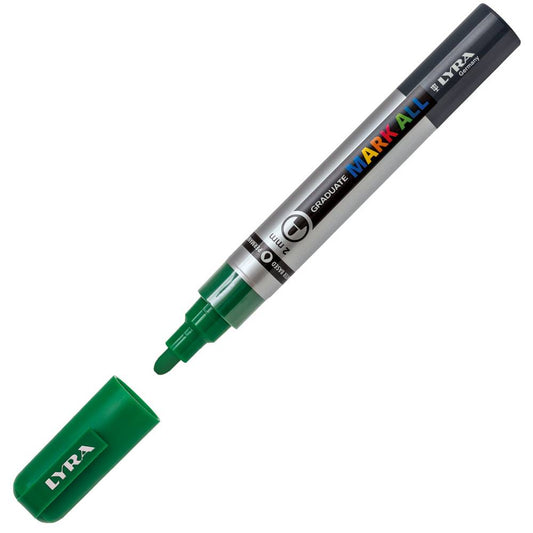 MARCADOR LYRA GRADUATE MARK ALL VERDE SEIVA PONTA 2MM