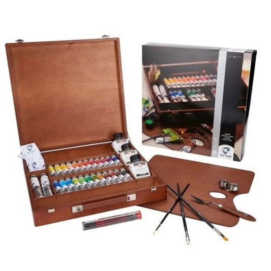 ESTOJO OLEO TALENS VAN GOGH 26 CORES + ACESS