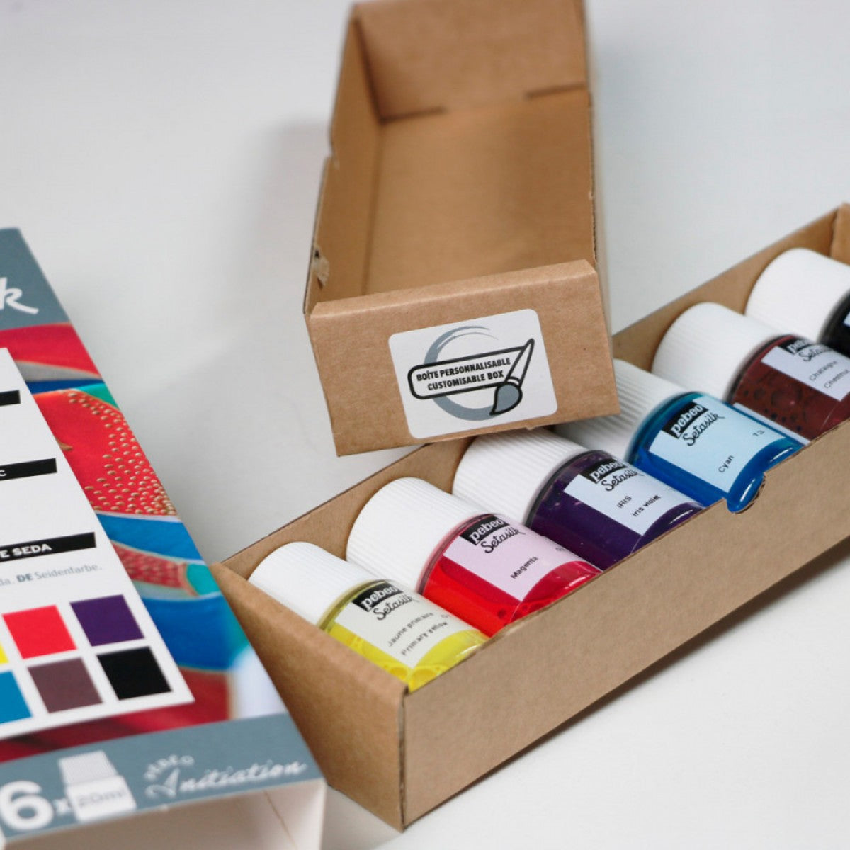 ESTOJO SETASILK (SEDA) PEBEO C/ 06 CORES 756485