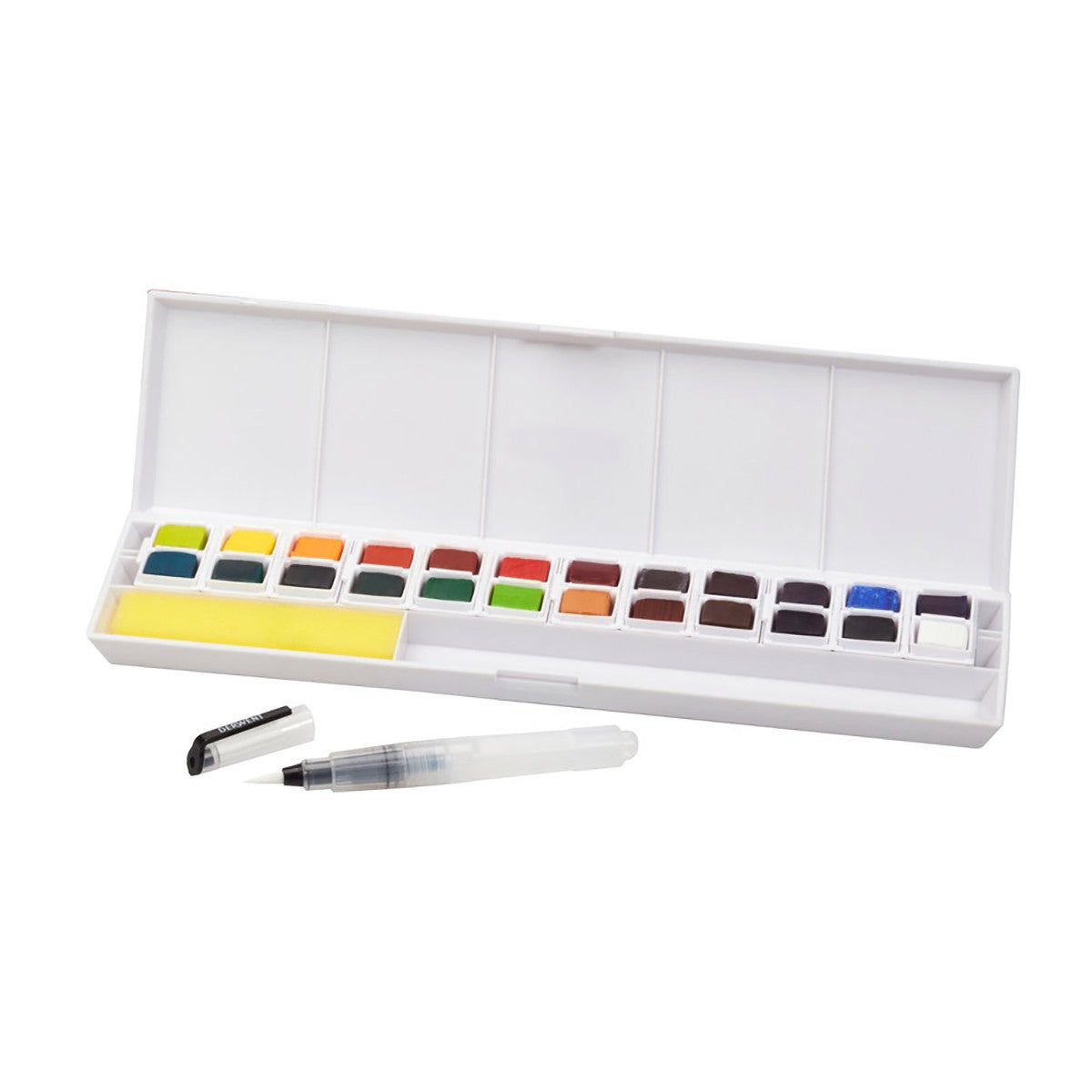 ESTOJO AQUARELA DERWENT INKTENSE 24 HALF PAN