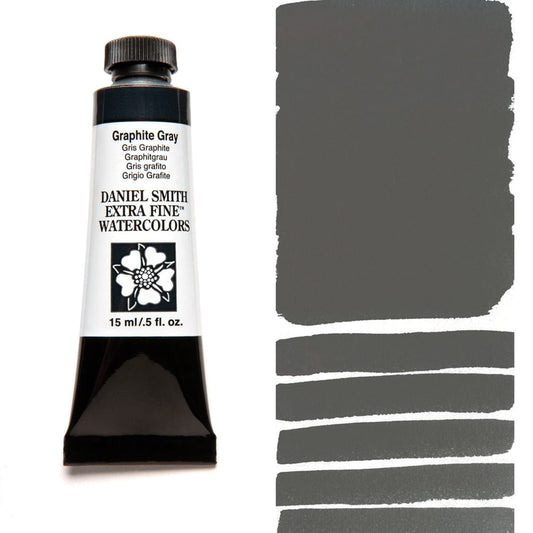 AQUARELA DANIEL SMITH 15ml EXTRA FINE Graphite Gray 038
