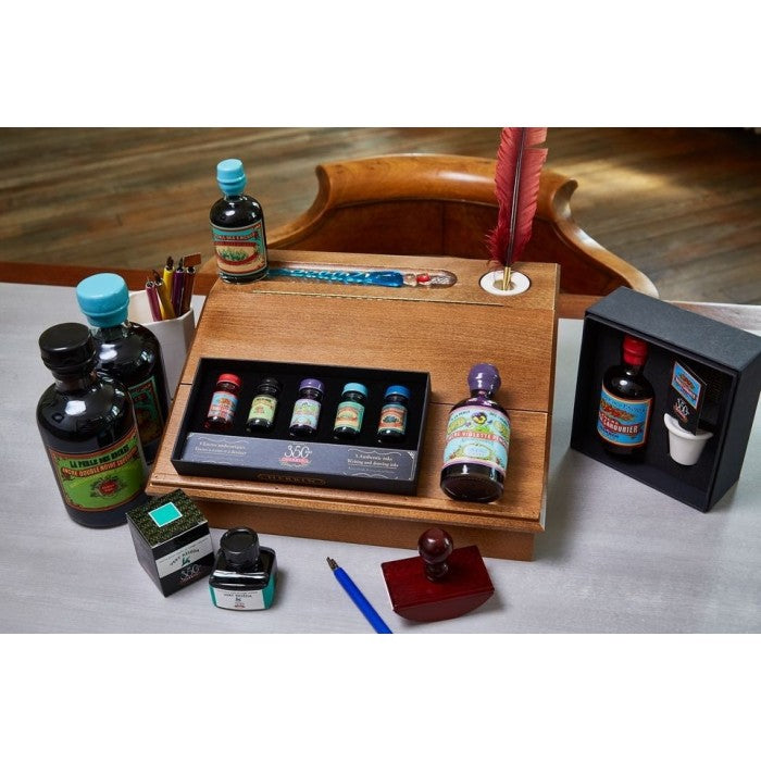 ESTOJO TINTA CALIGRAFIA HERBIN ED 350 ANOS ESTOJO C/5 18900T