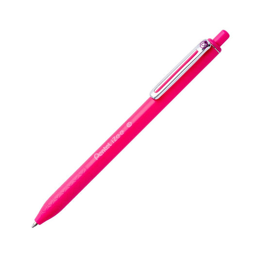 CANETA ESFEROGRAFICA PENTEL RETRATIL IZEE 1,0mm ROSA