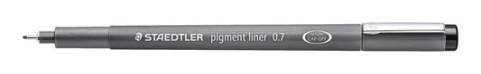 CANETA STAEDTLER PIGMENT LINER 0.7MM PRETO