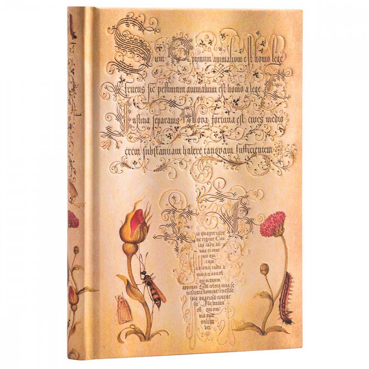 PAPERBLANKS FLEMISH ROSE MIDI 12x18cm PB8122-7