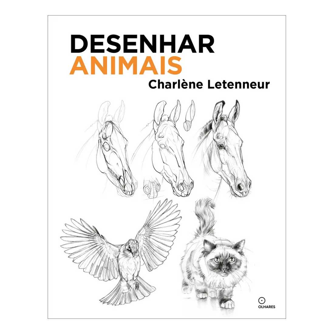 LIVRO "DESENHAR ANIMAIS" CHARLÈNE LETENNEUR