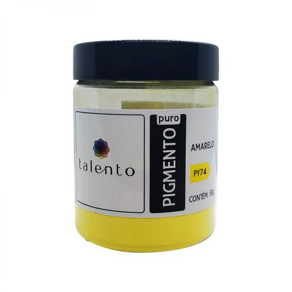 PIGMENTO PURO TALENTO PY74 AMARELO 50G
