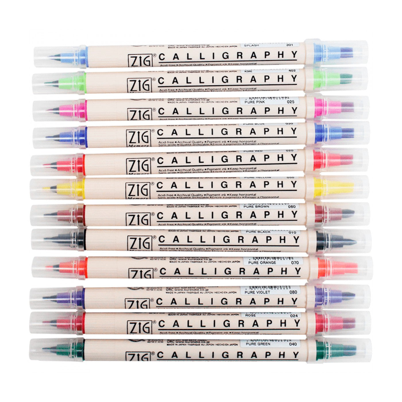 ESTOJO KURETAKE CALLIGRAPHY C/ 12 MS340012V