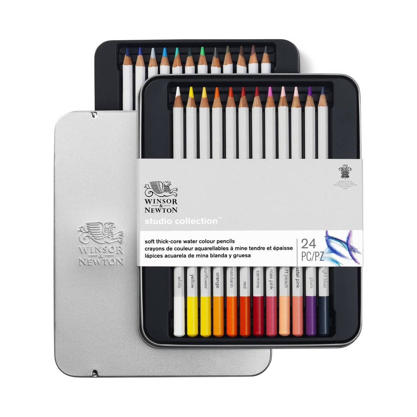 LAPIS AQUARELAVEL WINSOR NEWTON COLLECTION 24 CORES