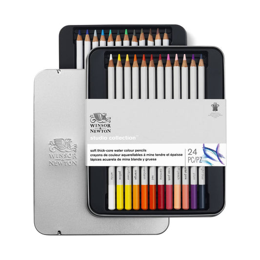 LAPIS AQUARELAVEL WINSOR NEWTON COLLECTION 24 CORES