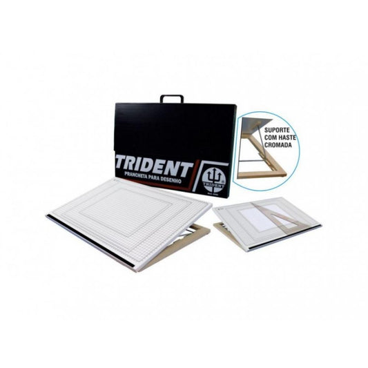PRANCHETA PORTATIL A3 C/ 56X35cm 8506 TRIDENT