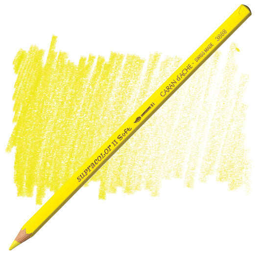 LAPIS AQUARELAVEL CARAN D´ACHE SUPRACOLOR 250 CANARY YELLOW 3888250