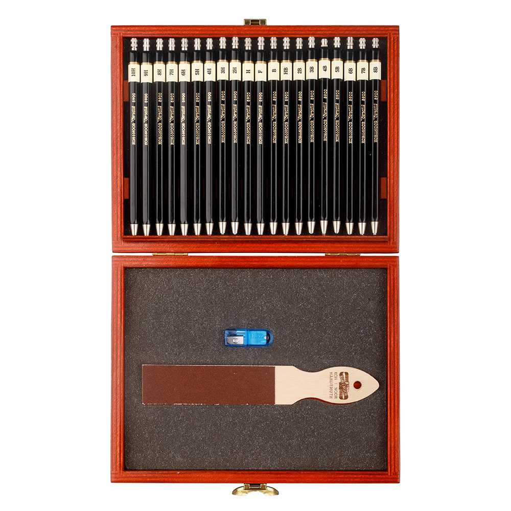 ESTOJO LAPISEIRAS GRADUADAS 2,0mm KOH-I-NOOR C/20 UNIDADES