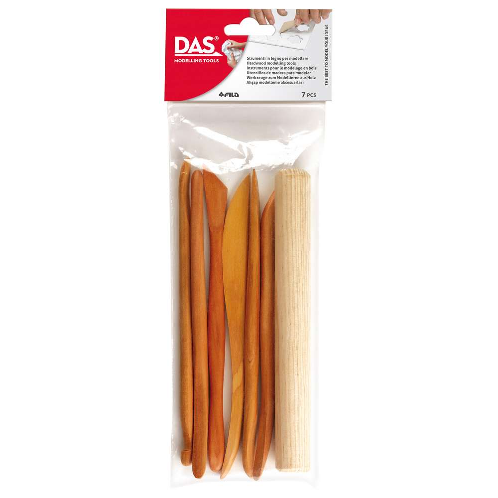 FERRAMENTAS MODELAGEM DAS MODELLING TOOLS MADEIRA 07 PECAS