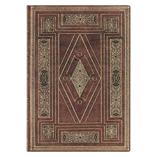 PAPERBLANKS FLEXIS SHAKESPEARE LIBRARY MIDI UNLINED 12x18cm FB9399-2