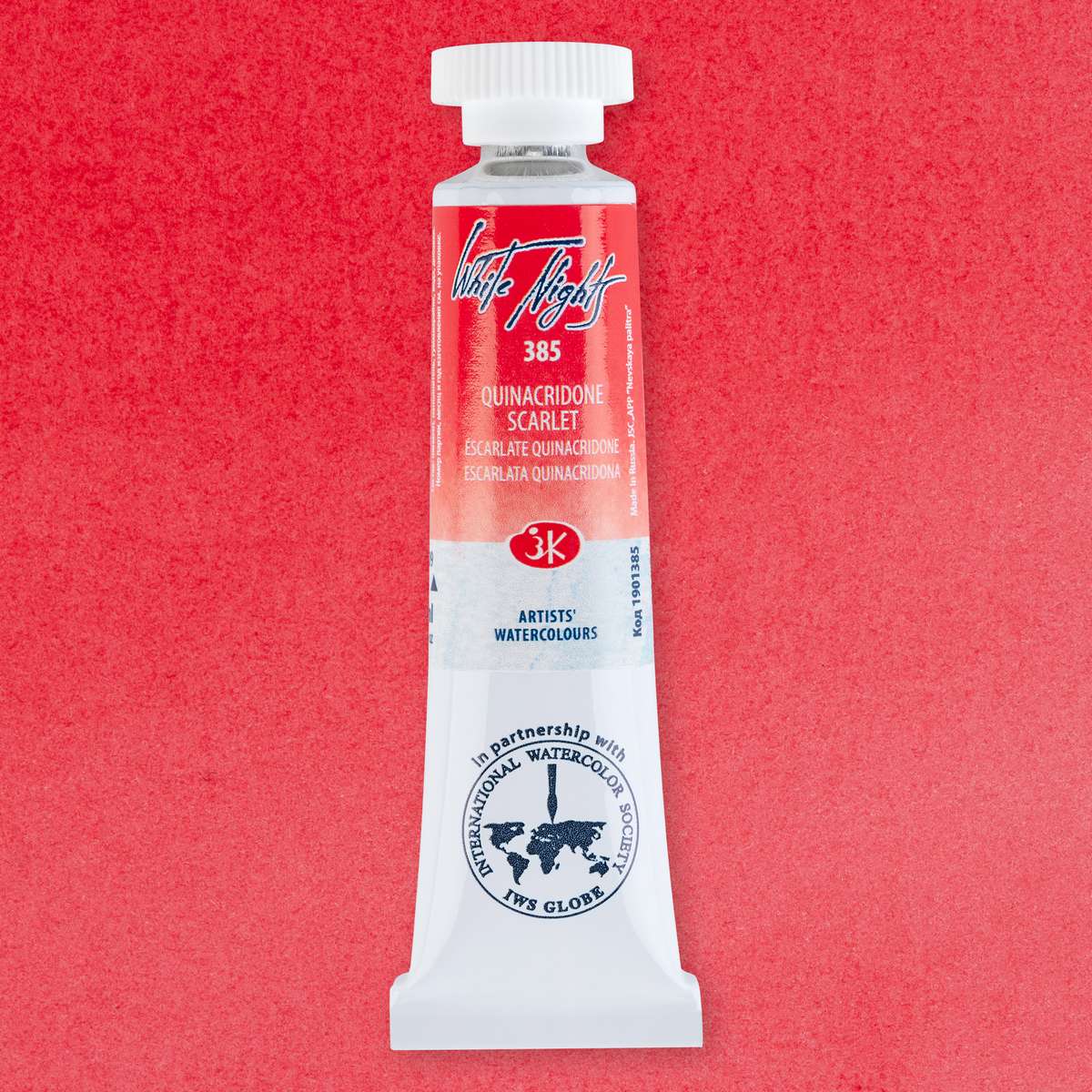 AQUARELA WHITE NIGHTS 385 QUINACRIDONE SCARLET 10ML S1
