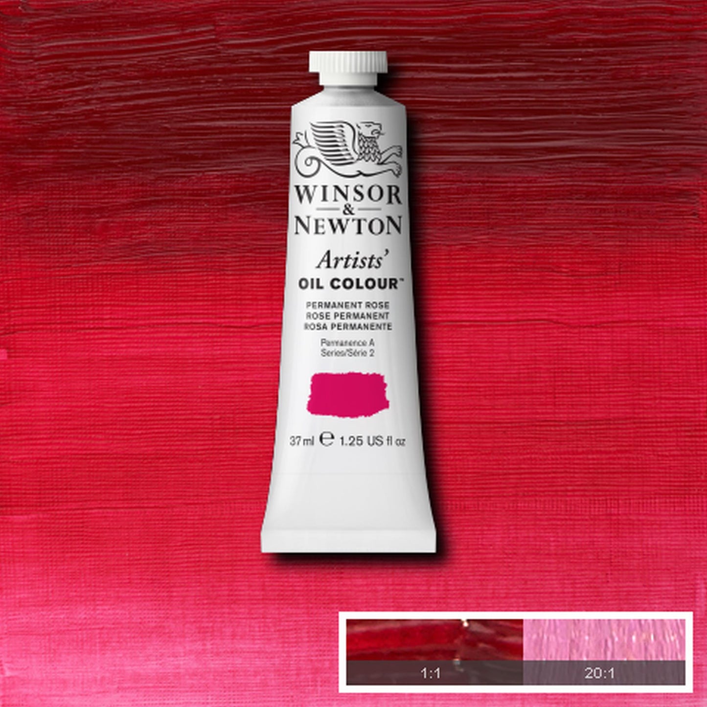 OLEO WINSOR NEWTON ARTISTS 037ML 502 PERMANENT ROSE S2