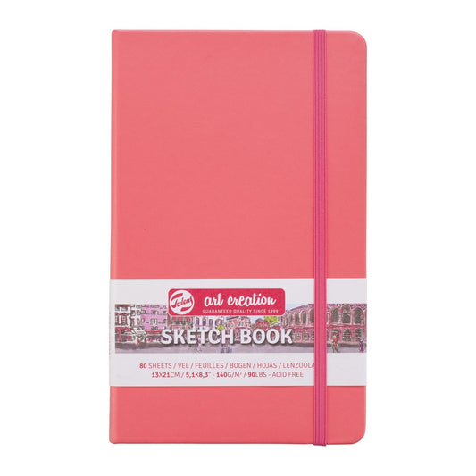 SKETCHBOOK TALENS CORAL 13X21cm 80 FOLHAS