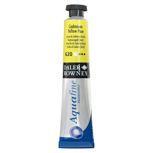 AQUARELA DALER ROWNEY AQUAFINE 8ML 620 AMARELO CADMIO