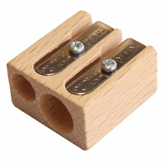 APONTADOR DUPLO M+R MADEIRA 411