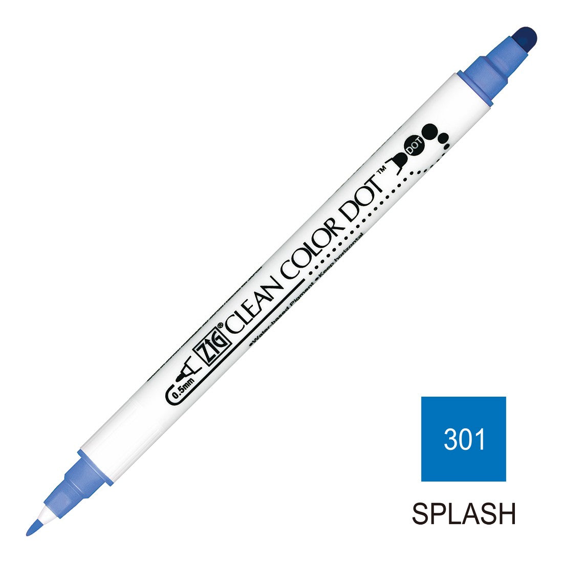 CANETA ZIG CLEAN DOT COLOR DUPLA 301 SPLASH TC6100301