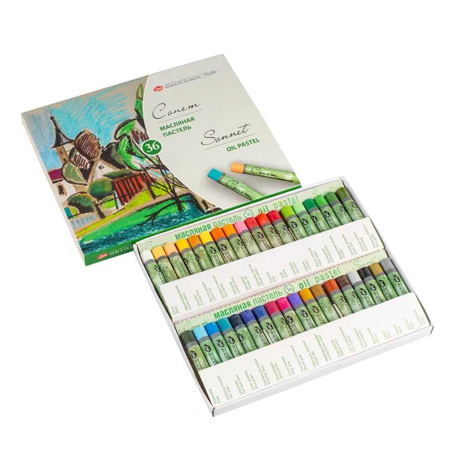 PASTEL OLEOSO NEVSKAYA PALITRA 36 CORES