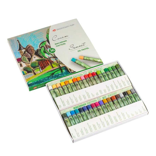 PASTEL OLEOSO NEVSKAYA PALITRA 36 CORES