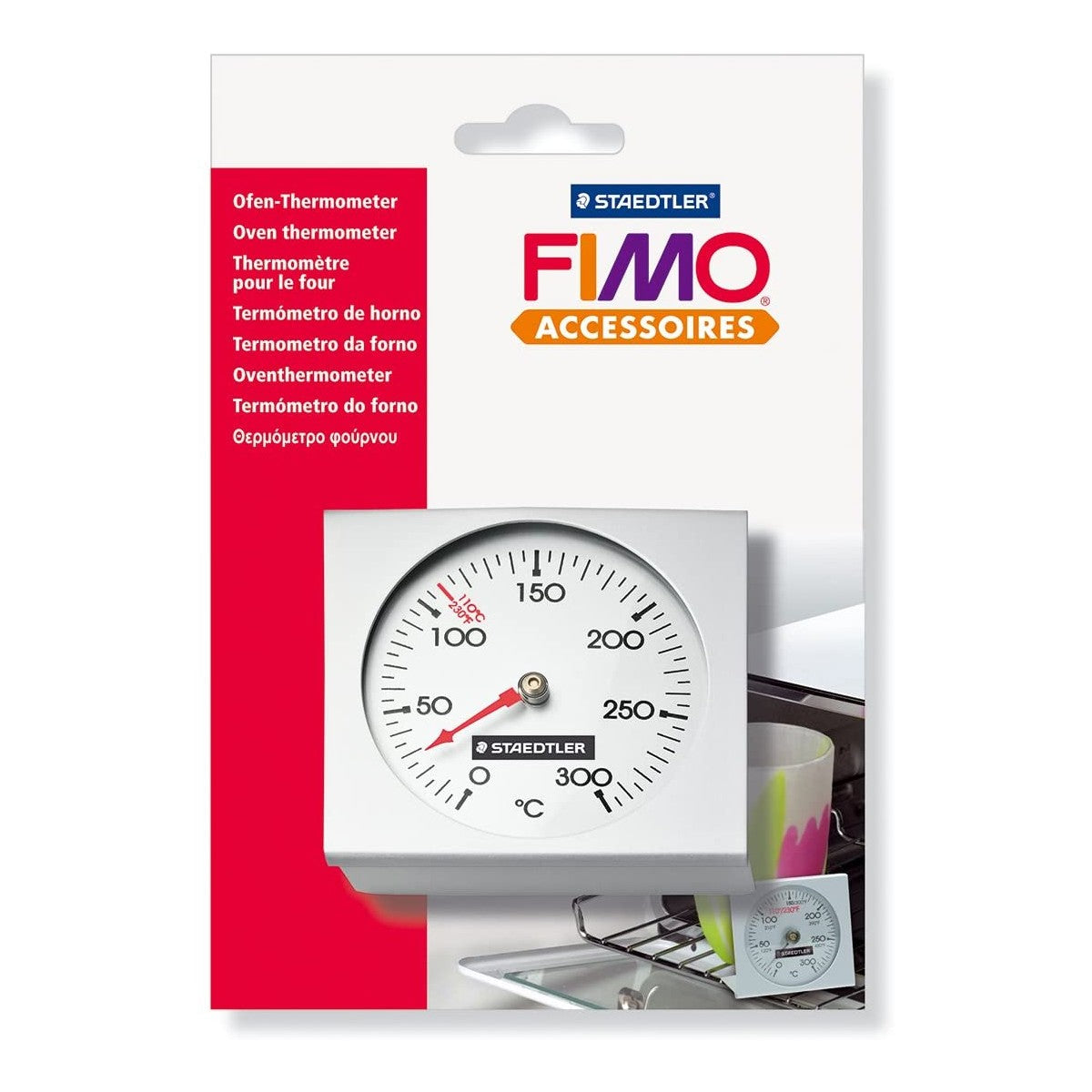 TERMOMETRO 0-300 FIMO/PORCELAINE/VITREA