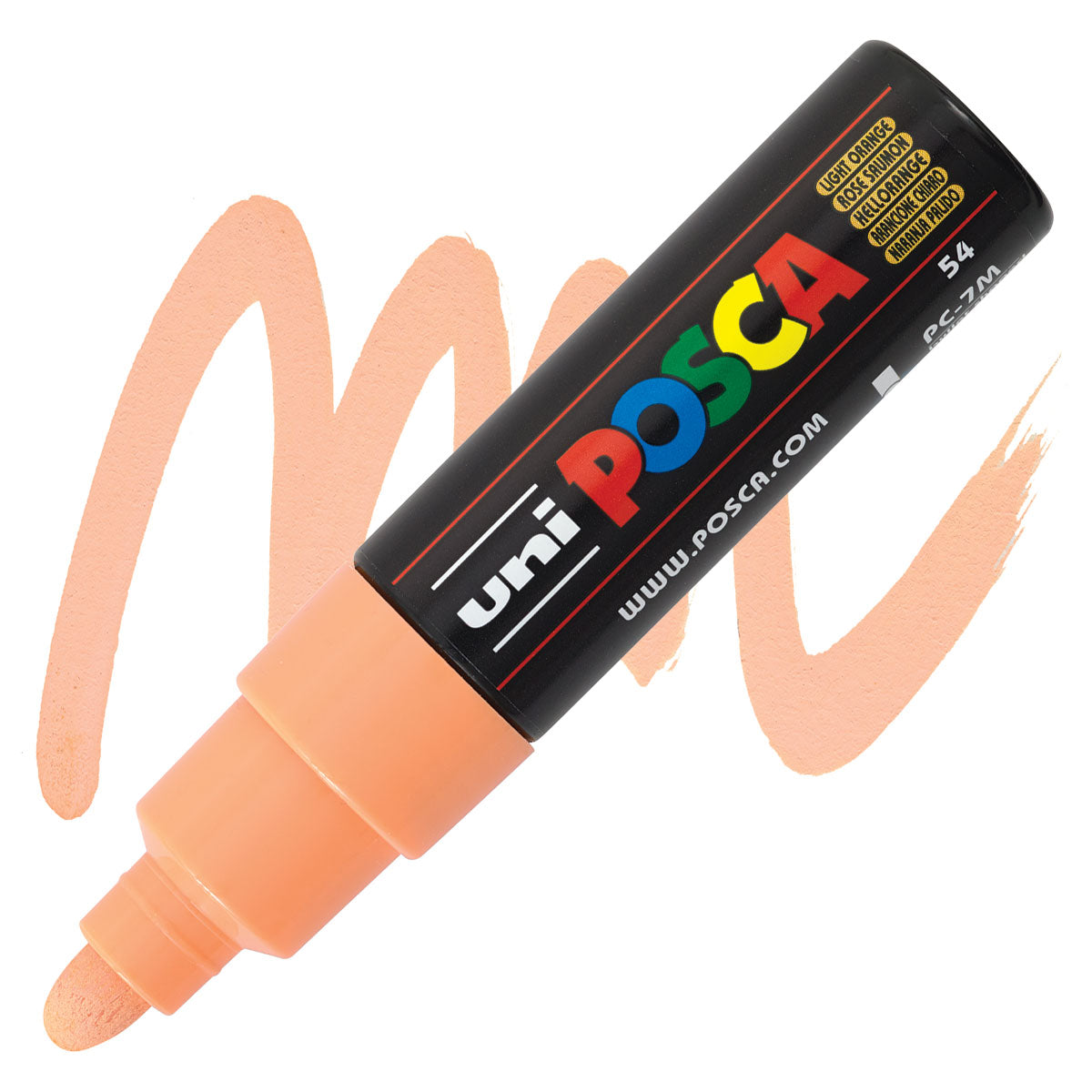 CANETA POSCA PC-7M 54 LARANJA CLARO